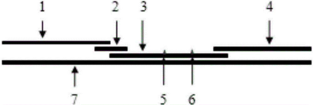 Method for fast detection of multiple residues of three insecticides including imidacloprid and the like in tea and test strip adopted by method