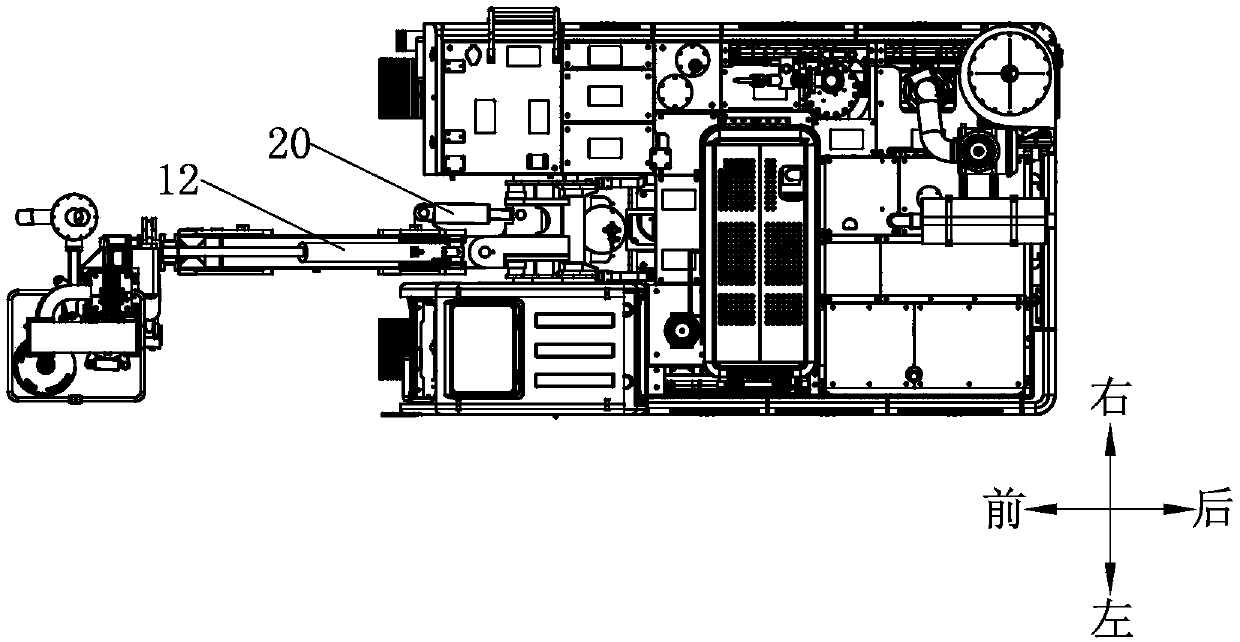 A high-speed hydraulic drilling rig with twin engines