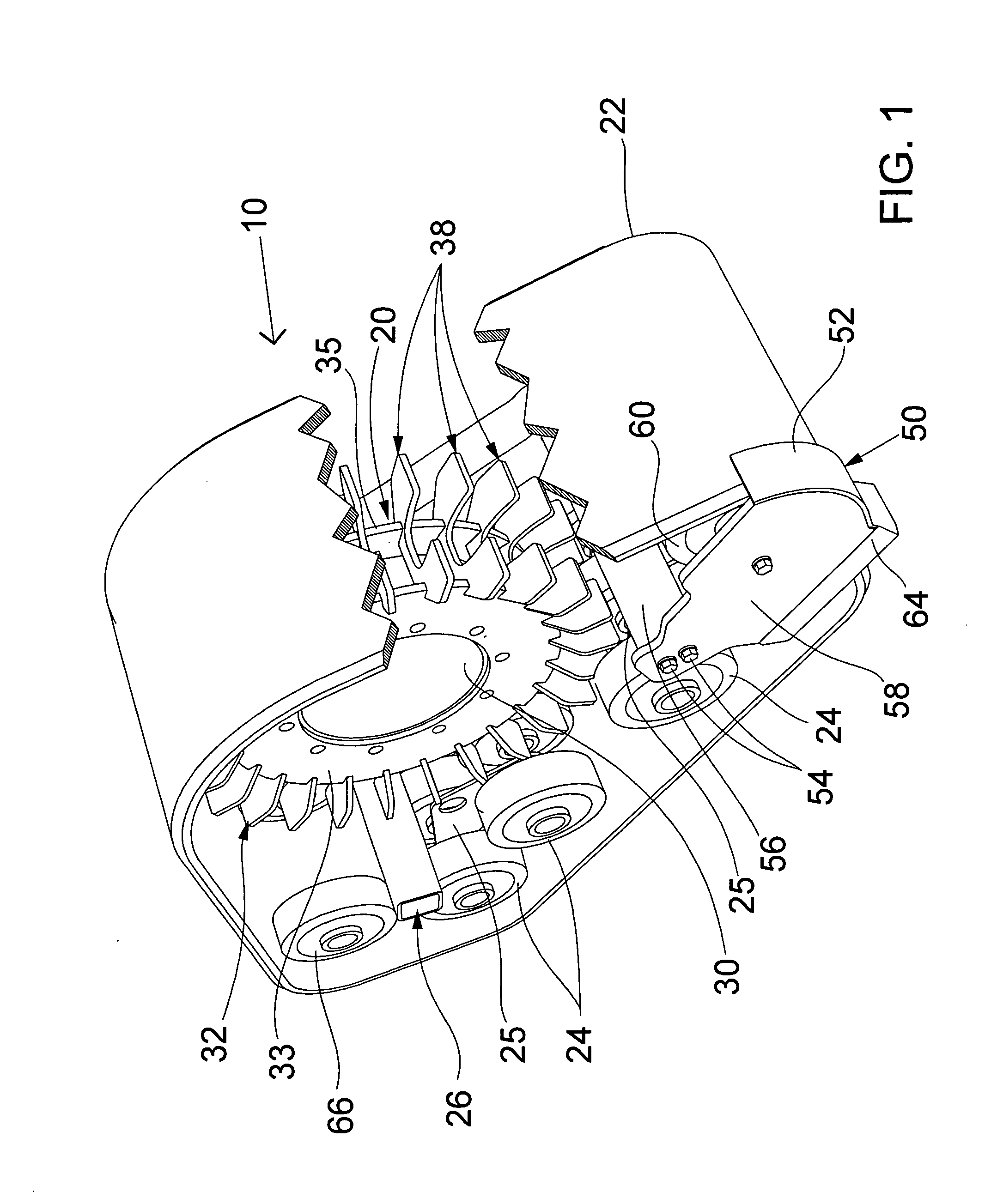 Track drive assembly