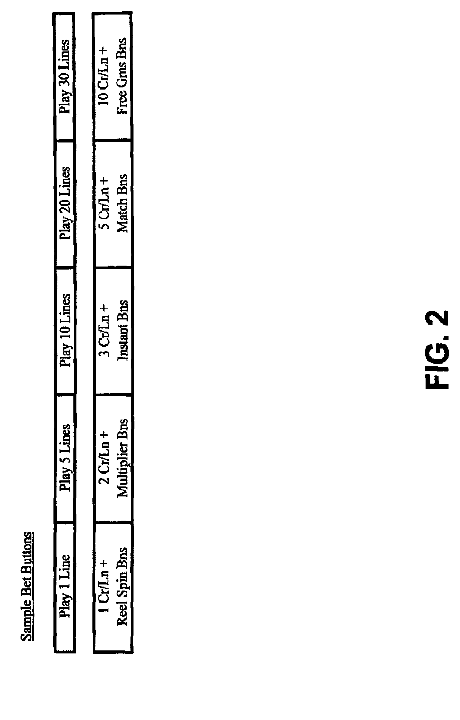 Bonus play method for a gambling device