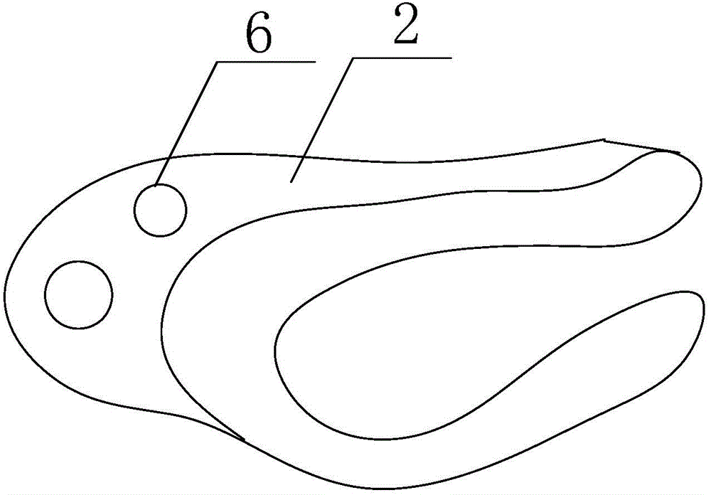 Artificial temporal-mandibular joint replacement bone trimming guide plate assembly