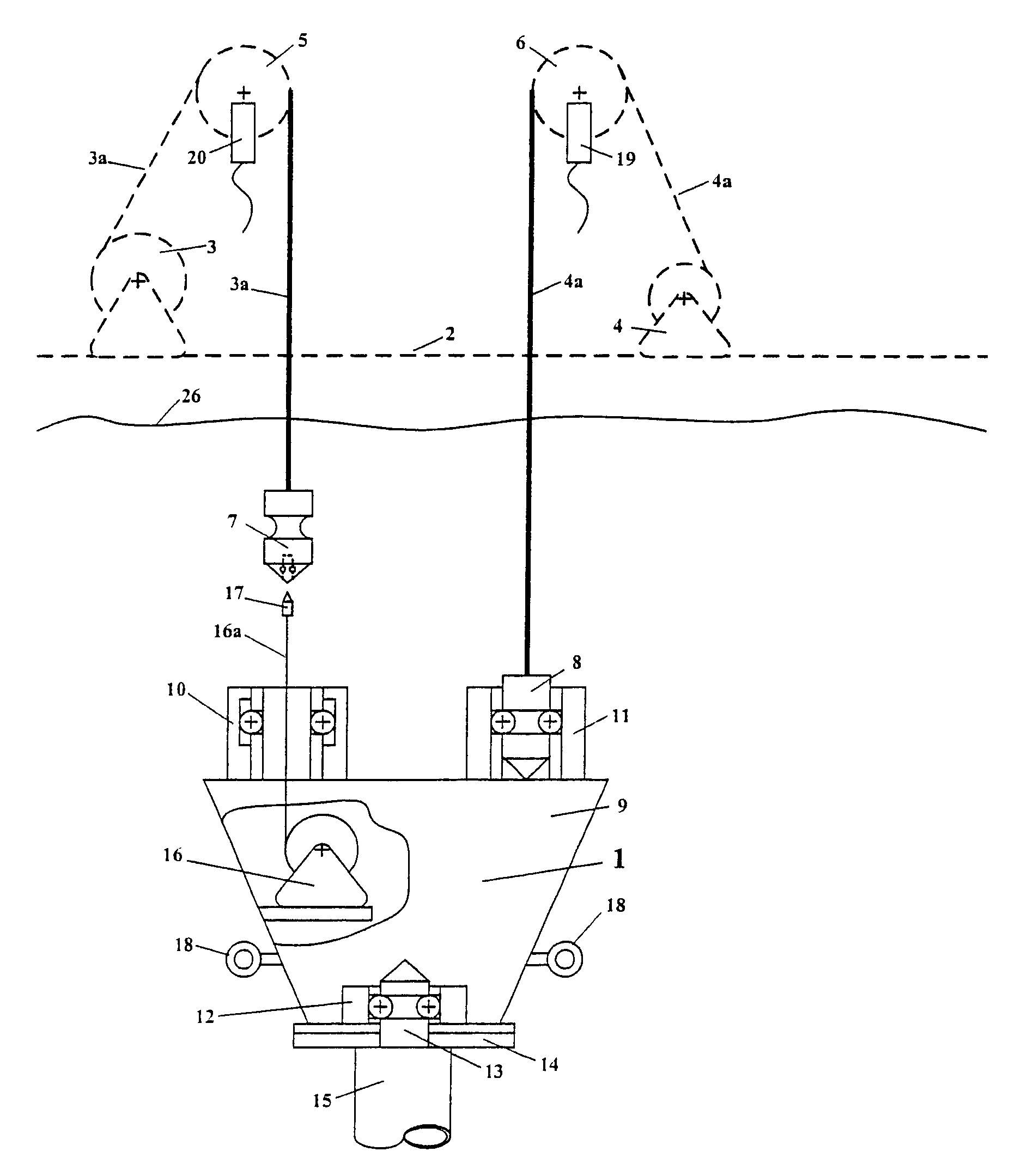 Apparatus and Method for Laying Down, Abandoning, and Recovering a Pipe on the Sea Floor