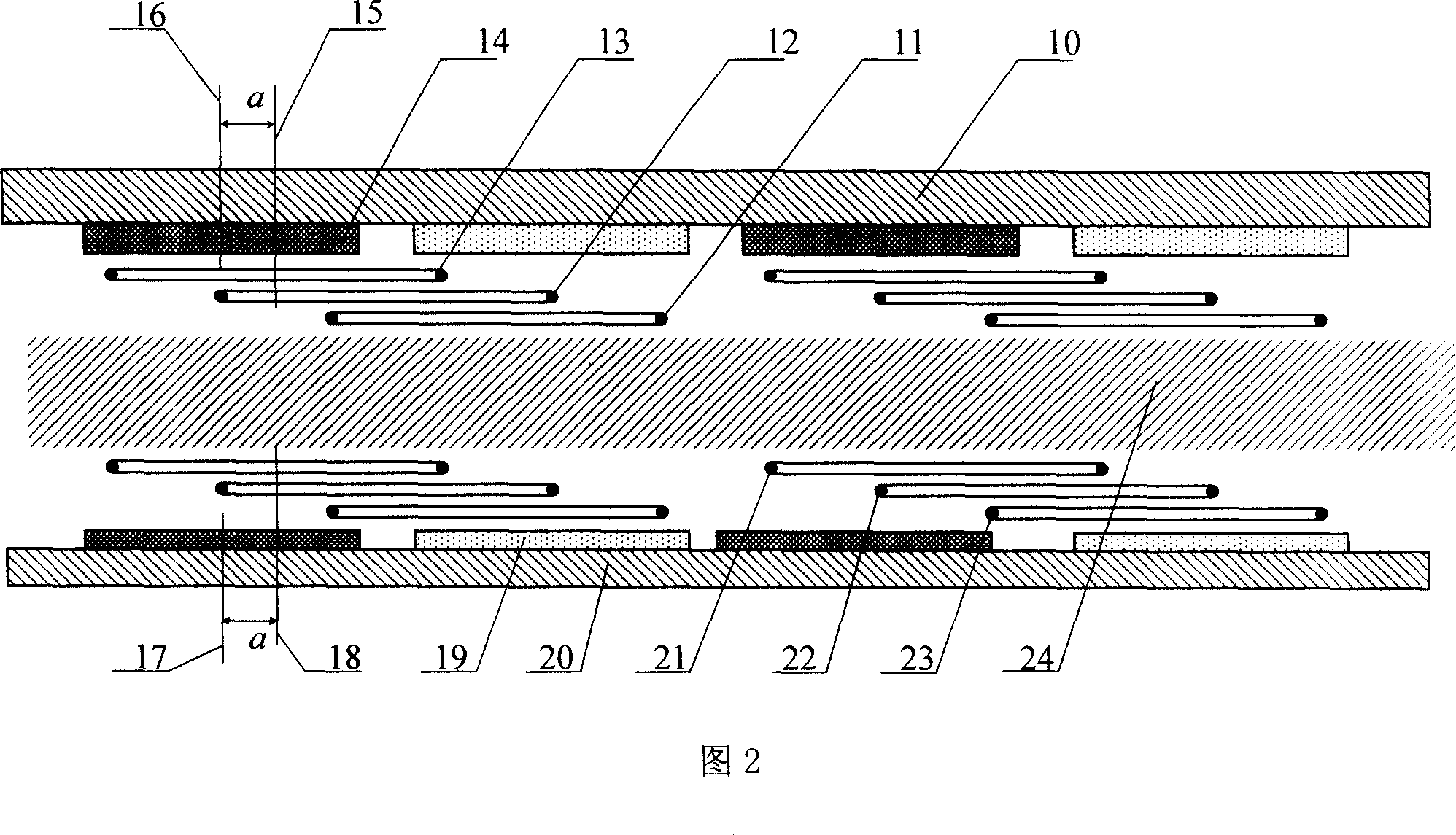 Precise digital control rotation platform based on direct driving of serial dual synchronous torque motor