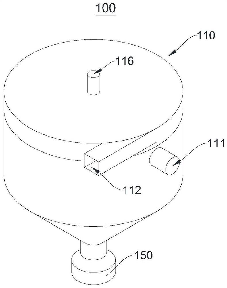 Centrifugal separation device