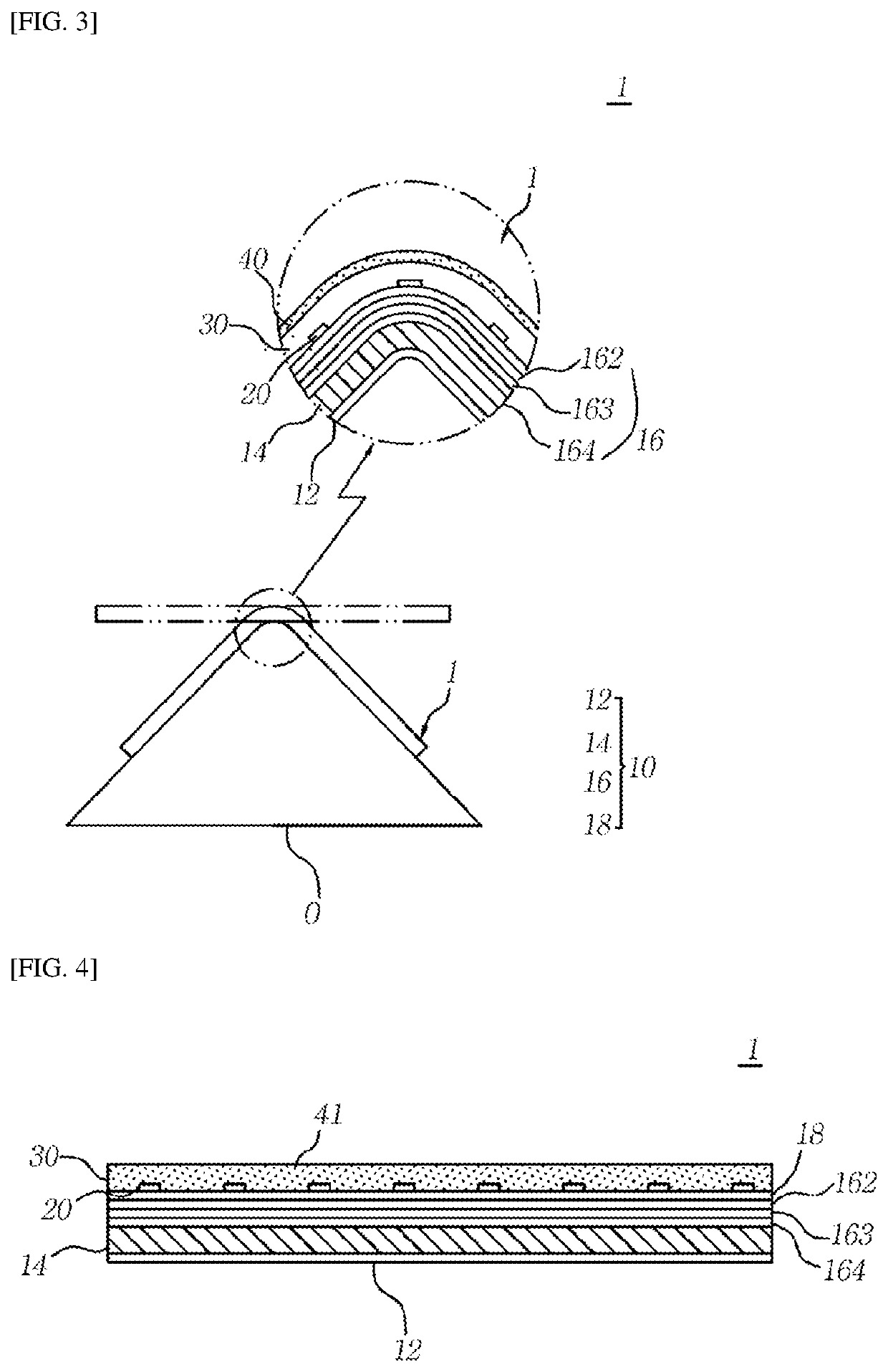 Flexible lighiing device and display panel using micro LED chips