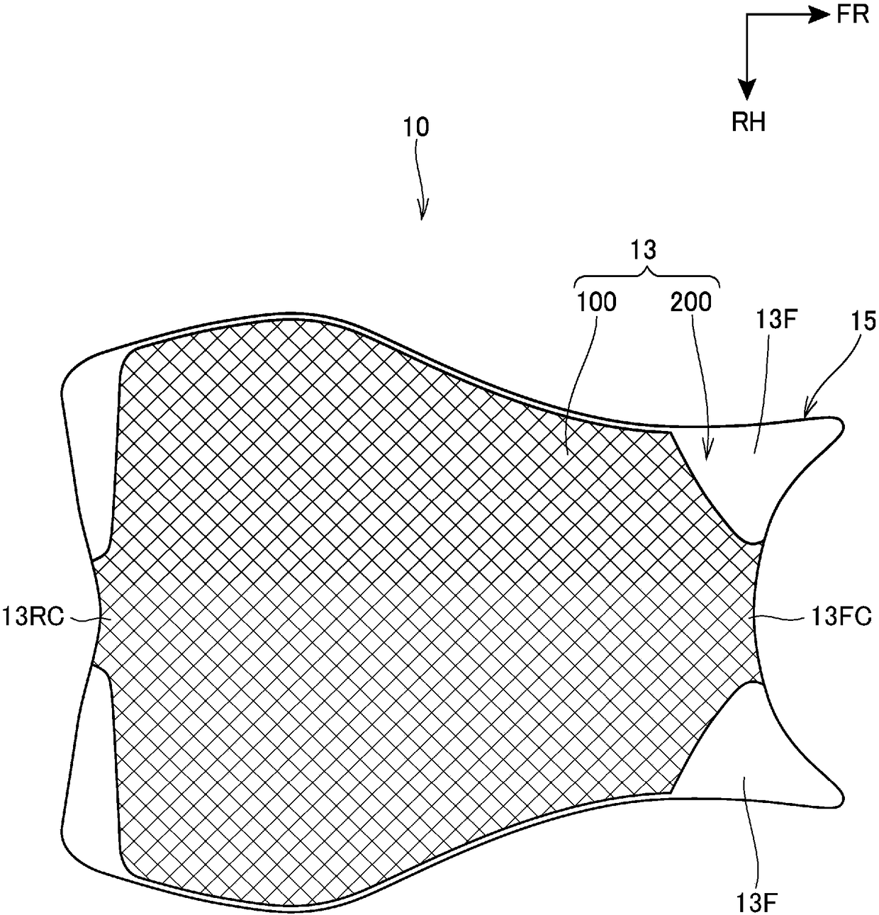 Vehicle seat structure