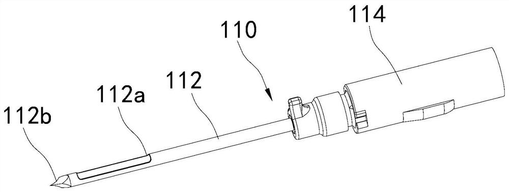 Electric resection biopsy needle, electric resection biopsy needle suite and vacuum-assisted breast biopsy system