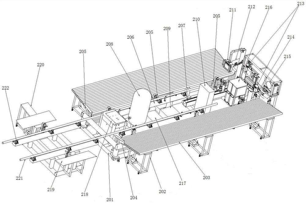 Cantilever automatic assembly system and method