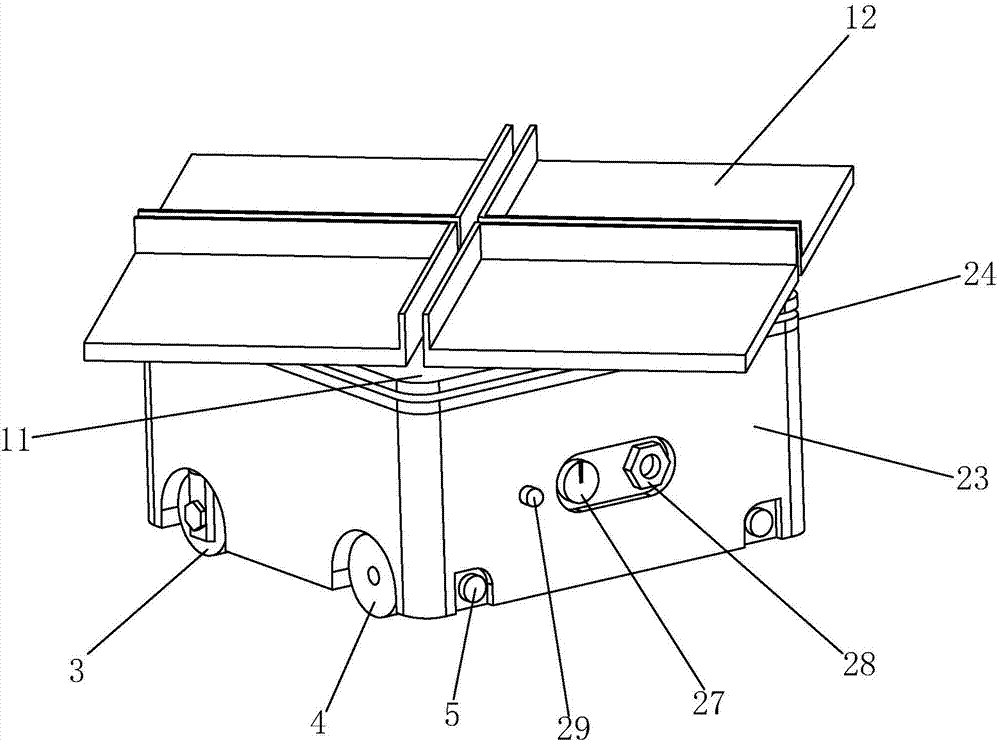 Express delivery sorting robot