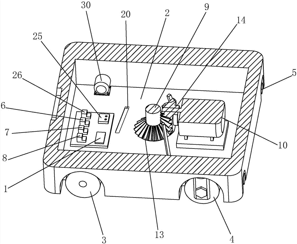 Express delivery sorting robot