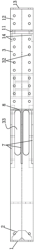 Installing device for steel strand anchors in inner support system of foundation pit support