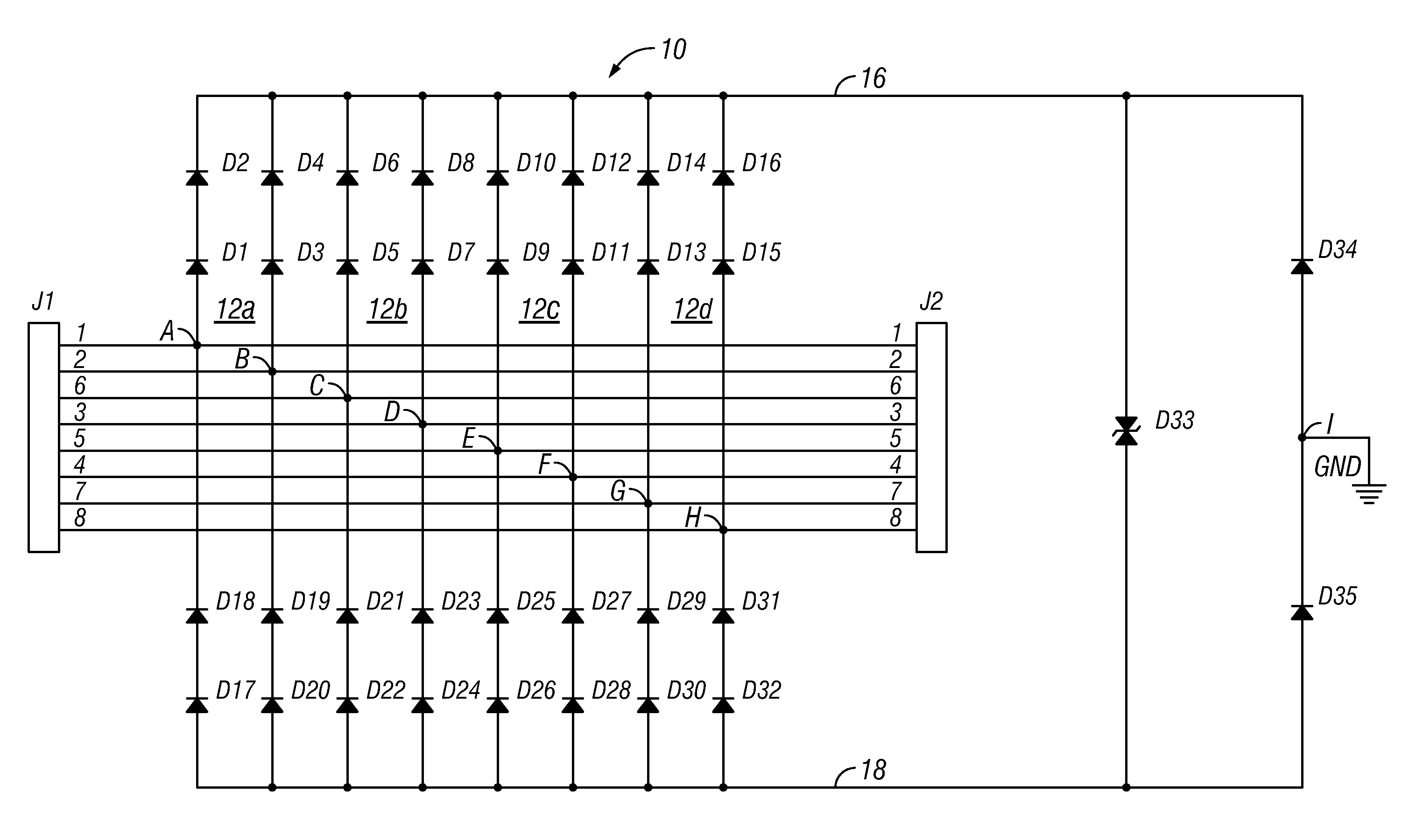 Transmission bandwidth extender/category 6 surge protector