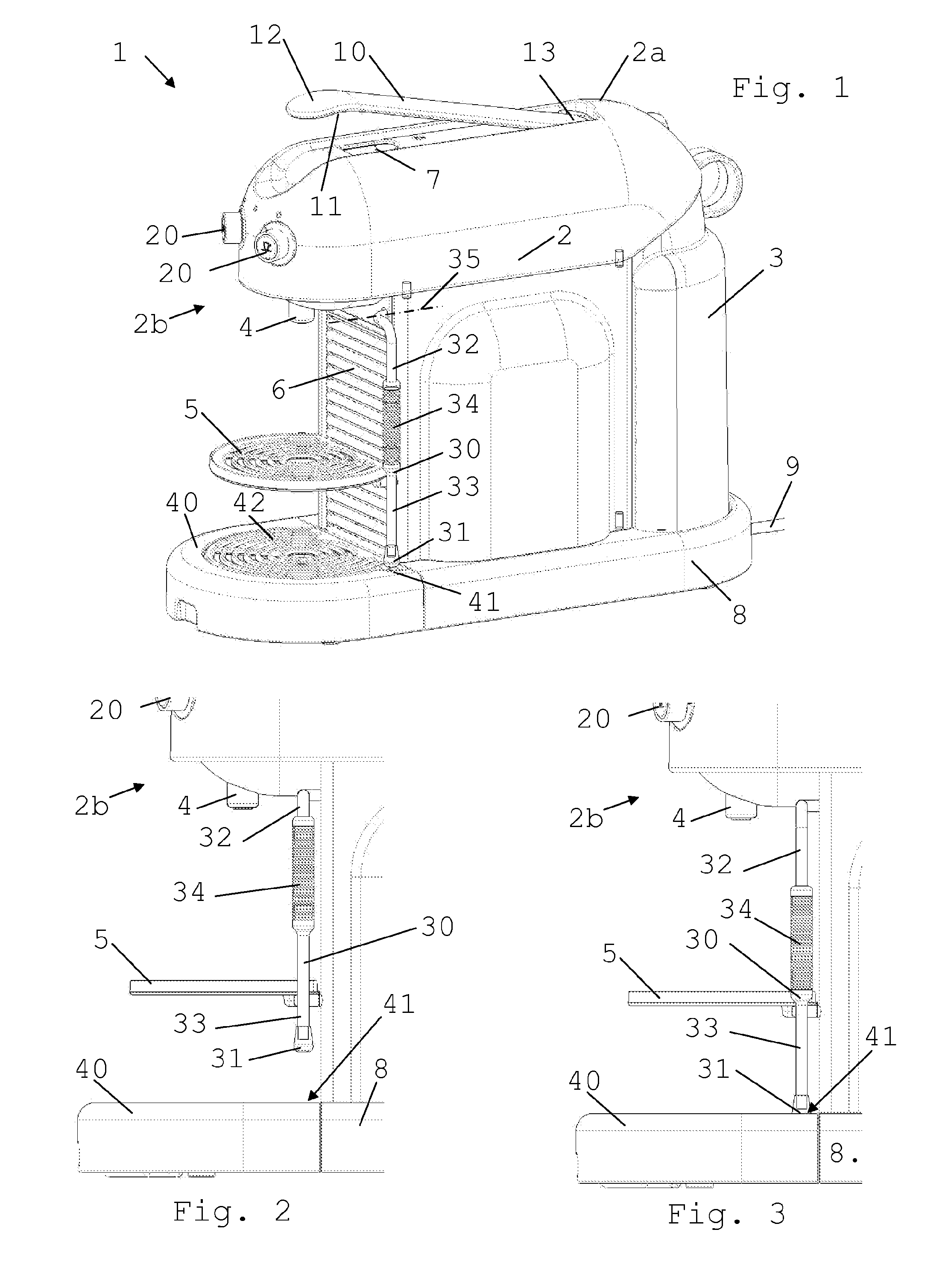 Storable hot water or steam delivery device