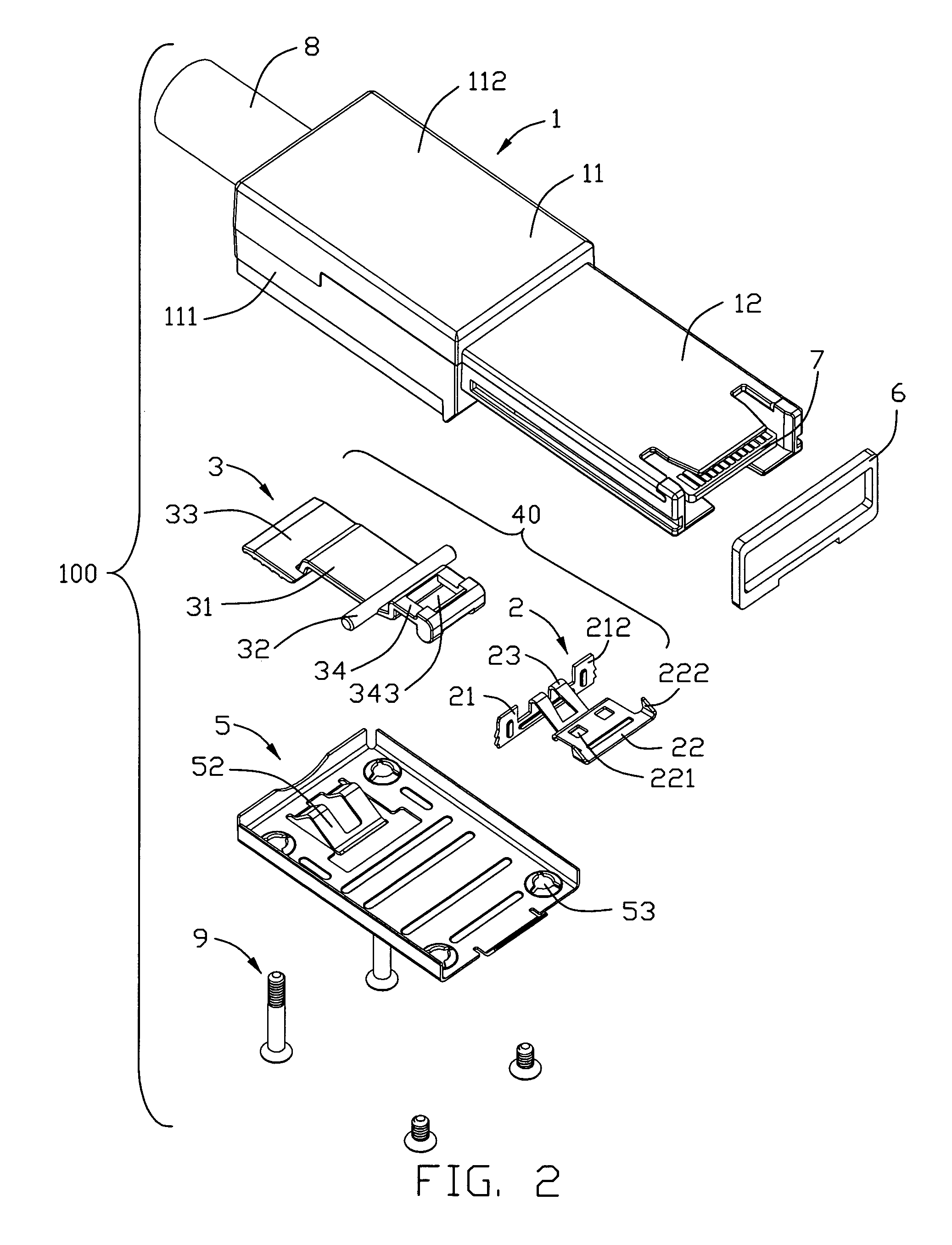 Plug connector having a latching mechanism