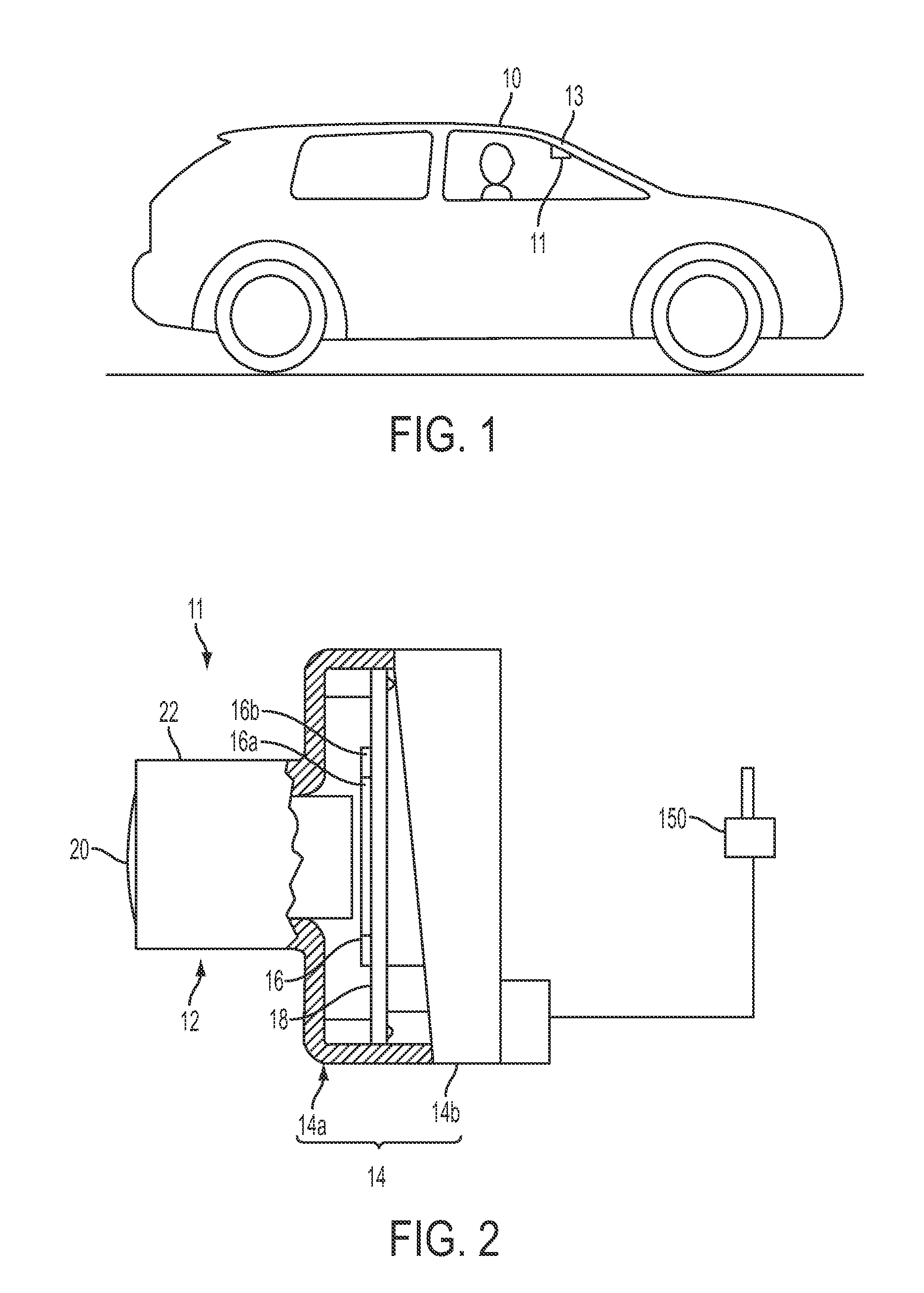 Vehicular camera with variable focus capability