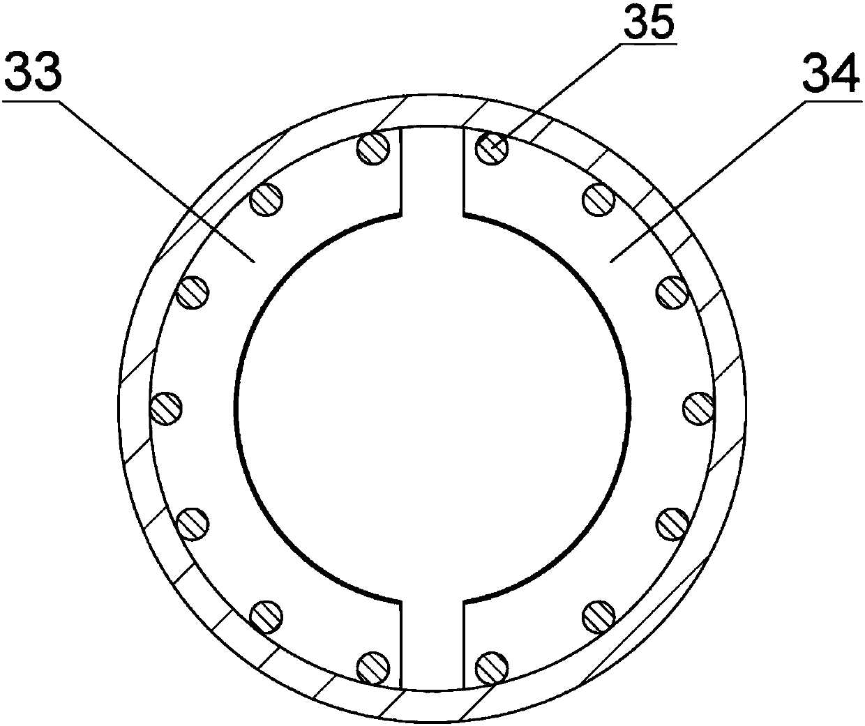 Synthetic leather embossing equipment