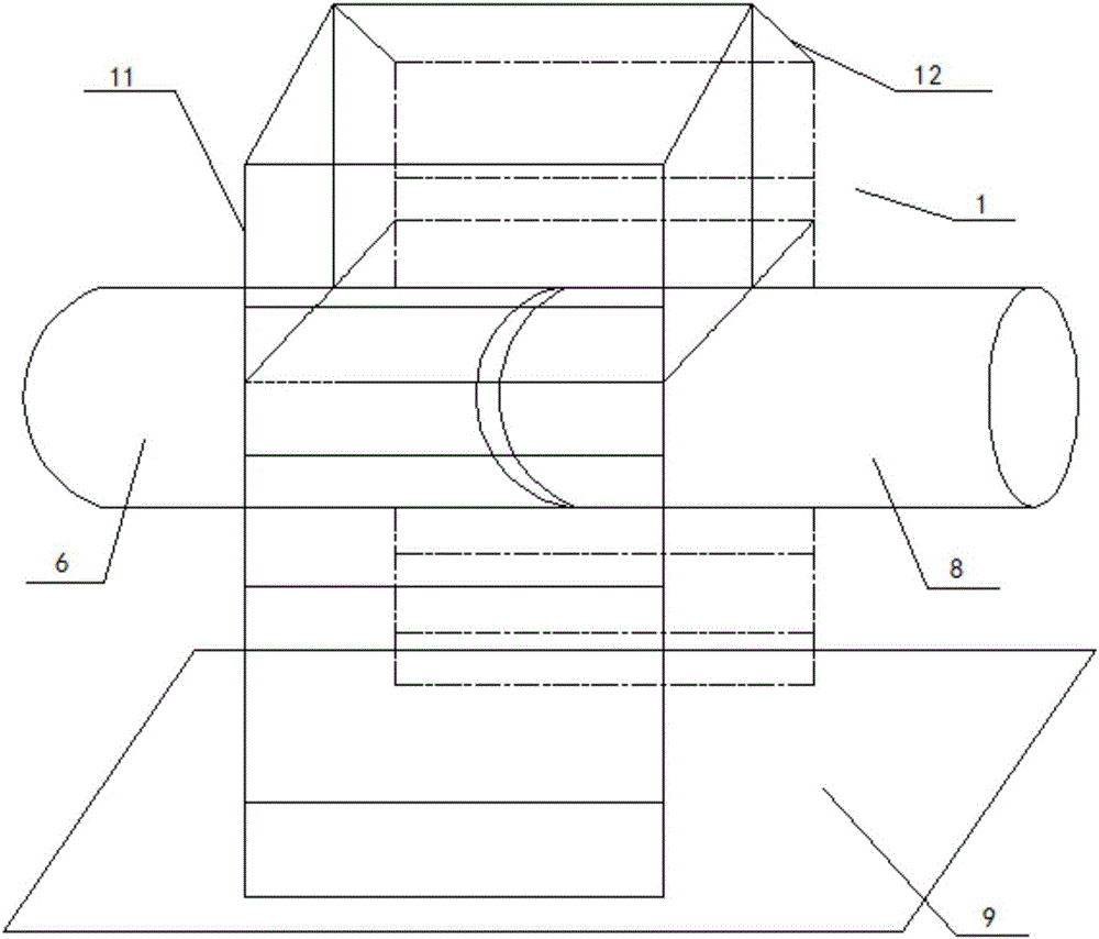 Construction method for large-span pipe corridor pipeline