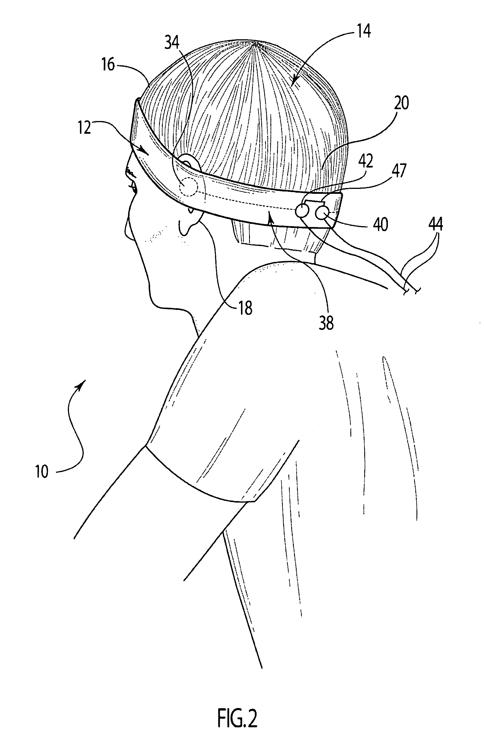 Audio headband device