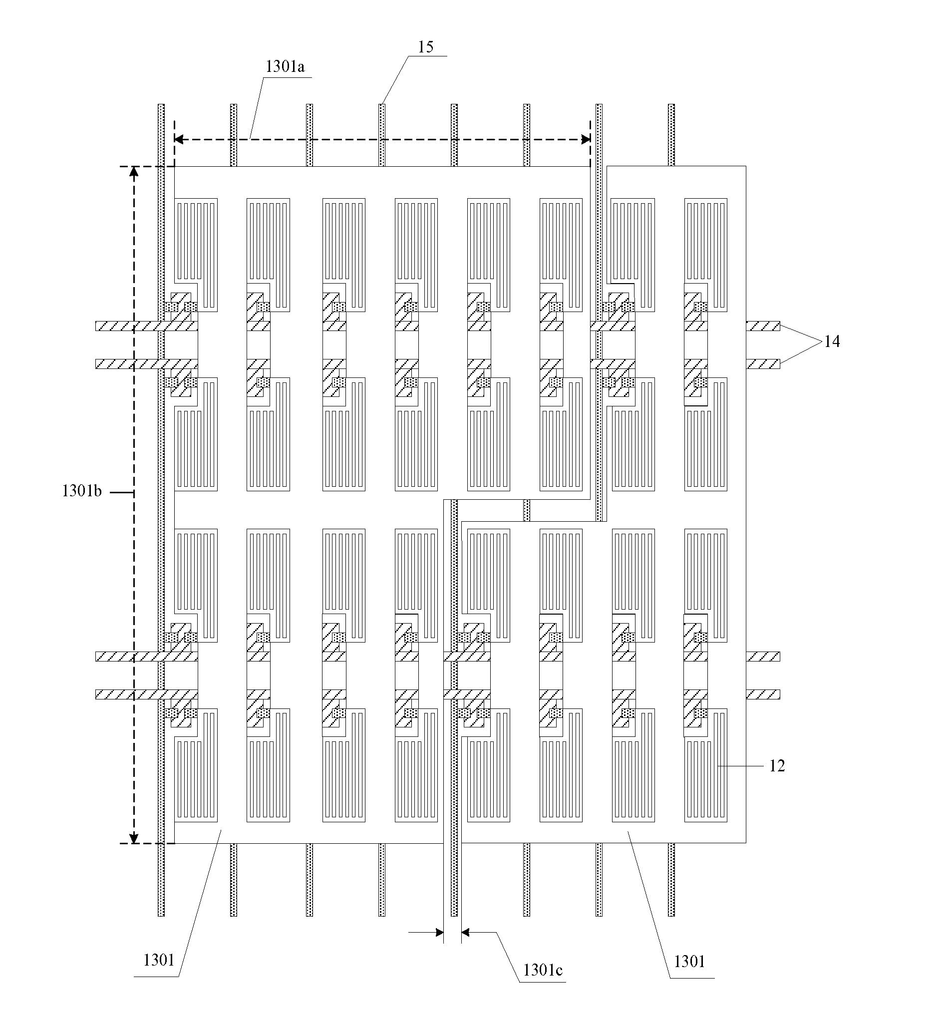 Array substrate, method for controlling the same, liquid crystal display device