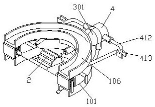 Easily-fixed liquid diet taking device for critical care