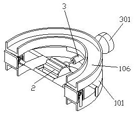 Easily-fixed liquid diet taking device for critical care