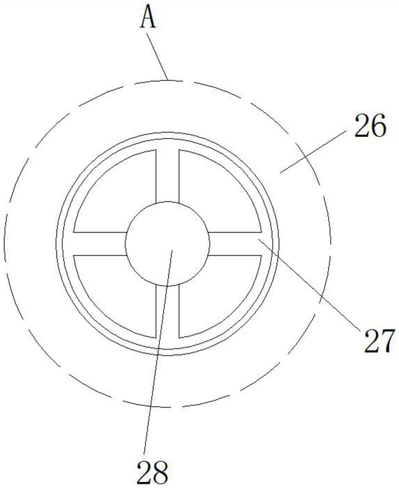 Precise drip irrigation device capable of grinding and quantitatively adding fertilizer