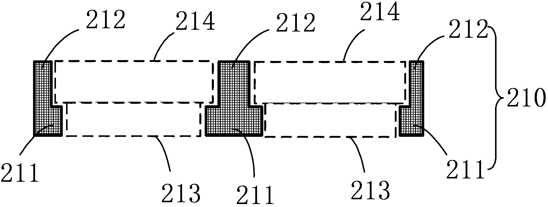 Mixed substrate encapsulation method and mixed substrate encapsulation structure for semiconductor device