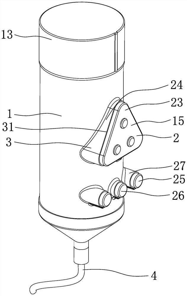 Composite plug for power supply cabinet