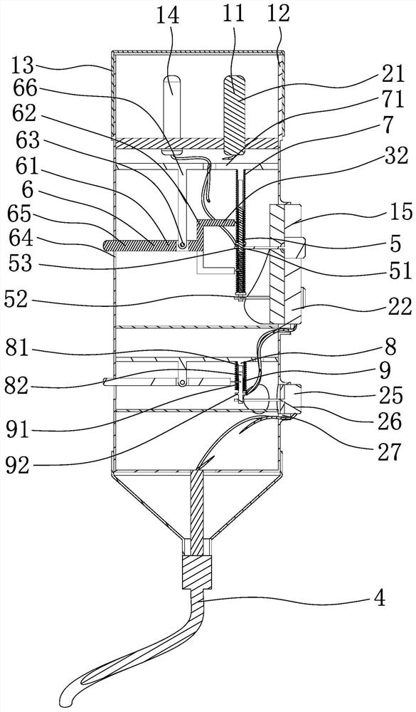 Composite plug for power supply cabinet