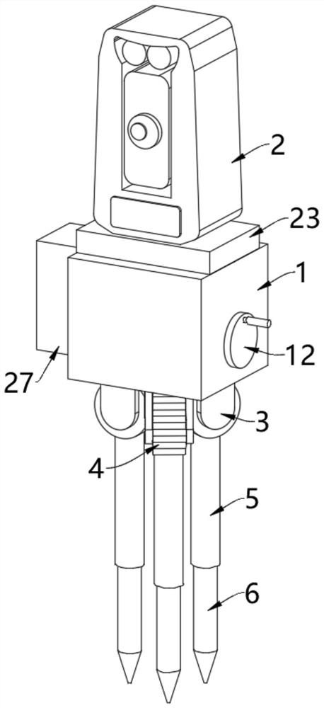 Geological exploration instrument for mineral exploration