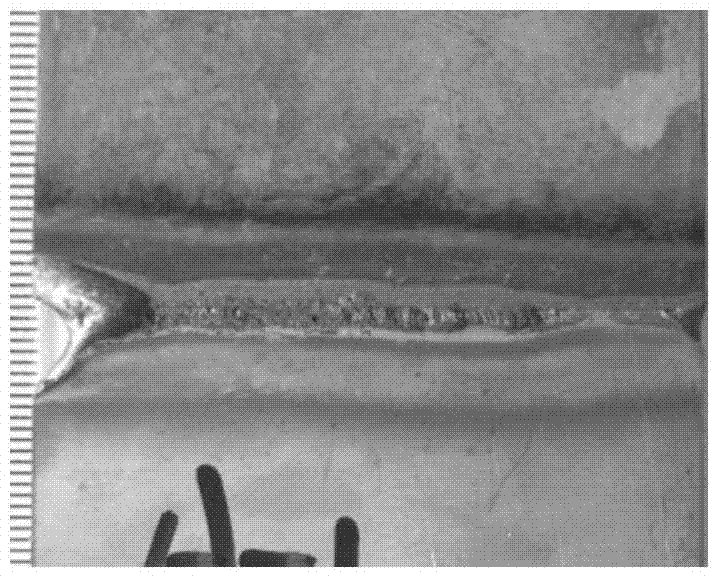 Automatic MIG (metal-inert gas) welding method for hard alloy and steel