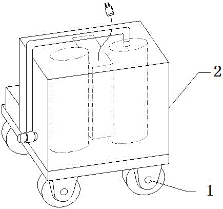 Mobile all-vanadium redox flow chargeable vehicle