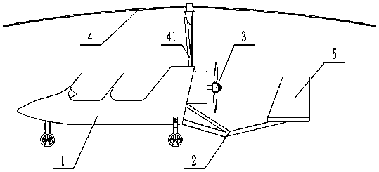 Parallel twin-type rotary-rotor aircraft