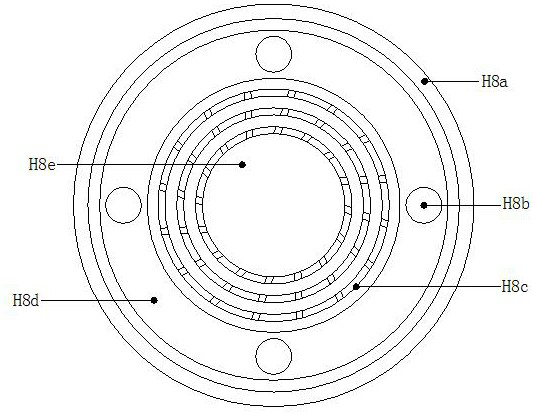 A preparation device for graphene-doped hydrogen storage material