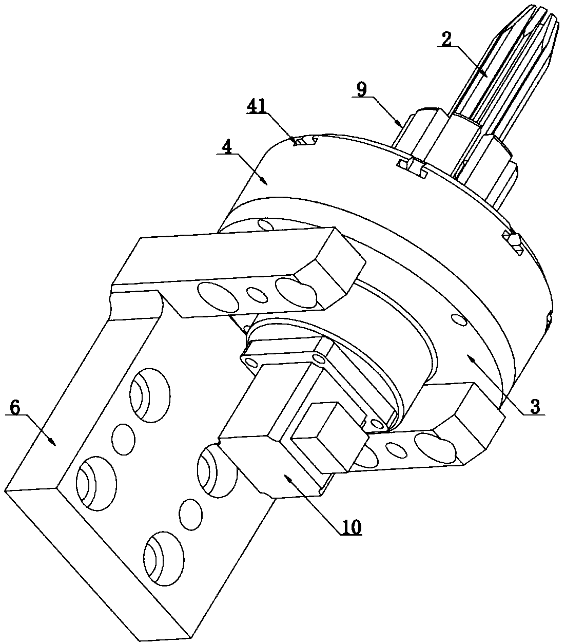 Variable-diameter positioning pin structure and multiple-vehicle-type rail trolley