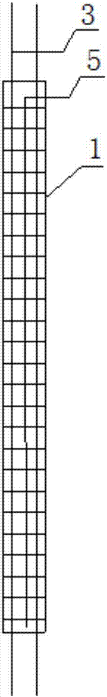 Prefabricated ribbing shear wall die shell with steel bars and construction method of prefabricated ribbing shear wall die shell