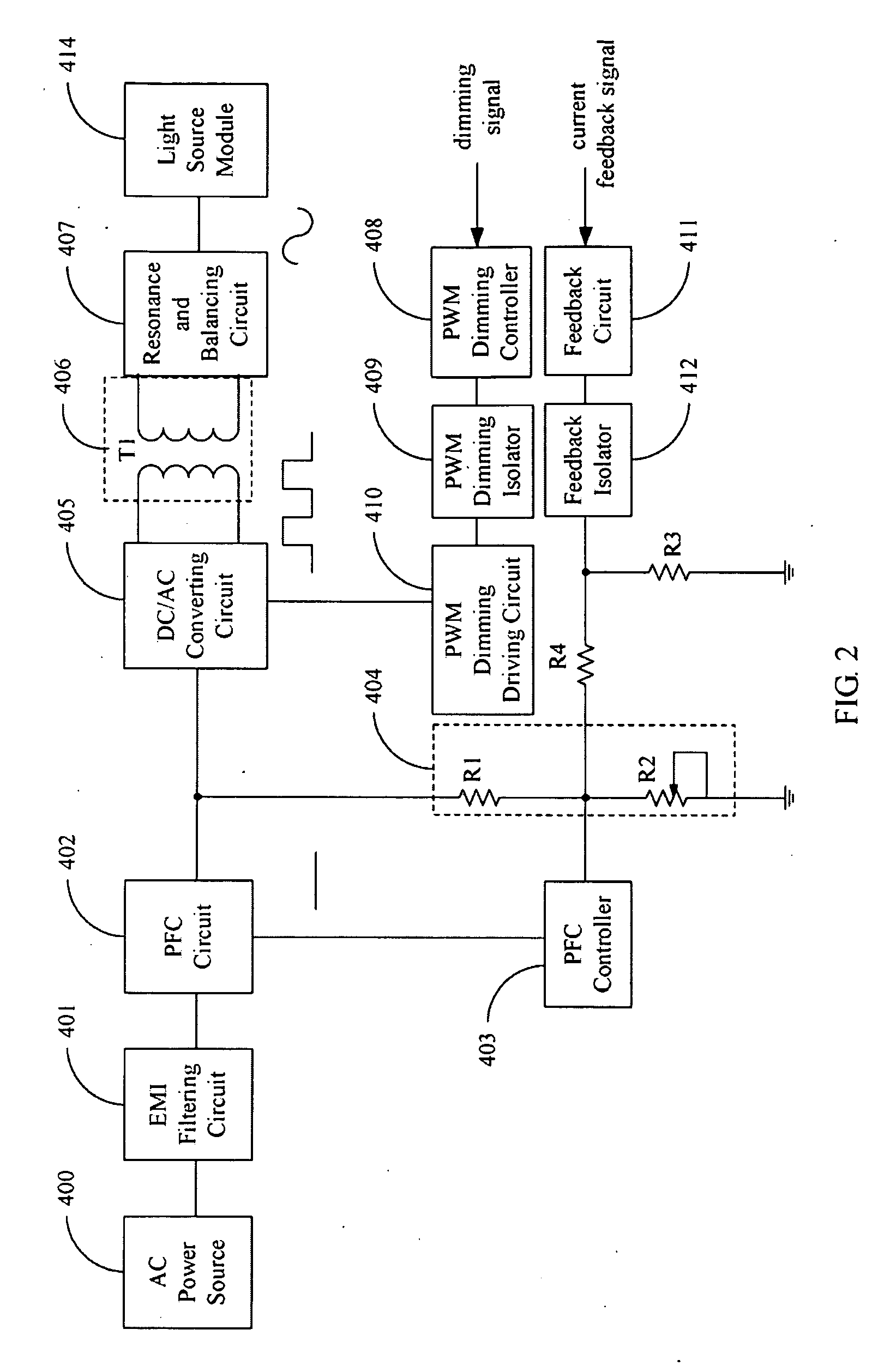 Light source driving device