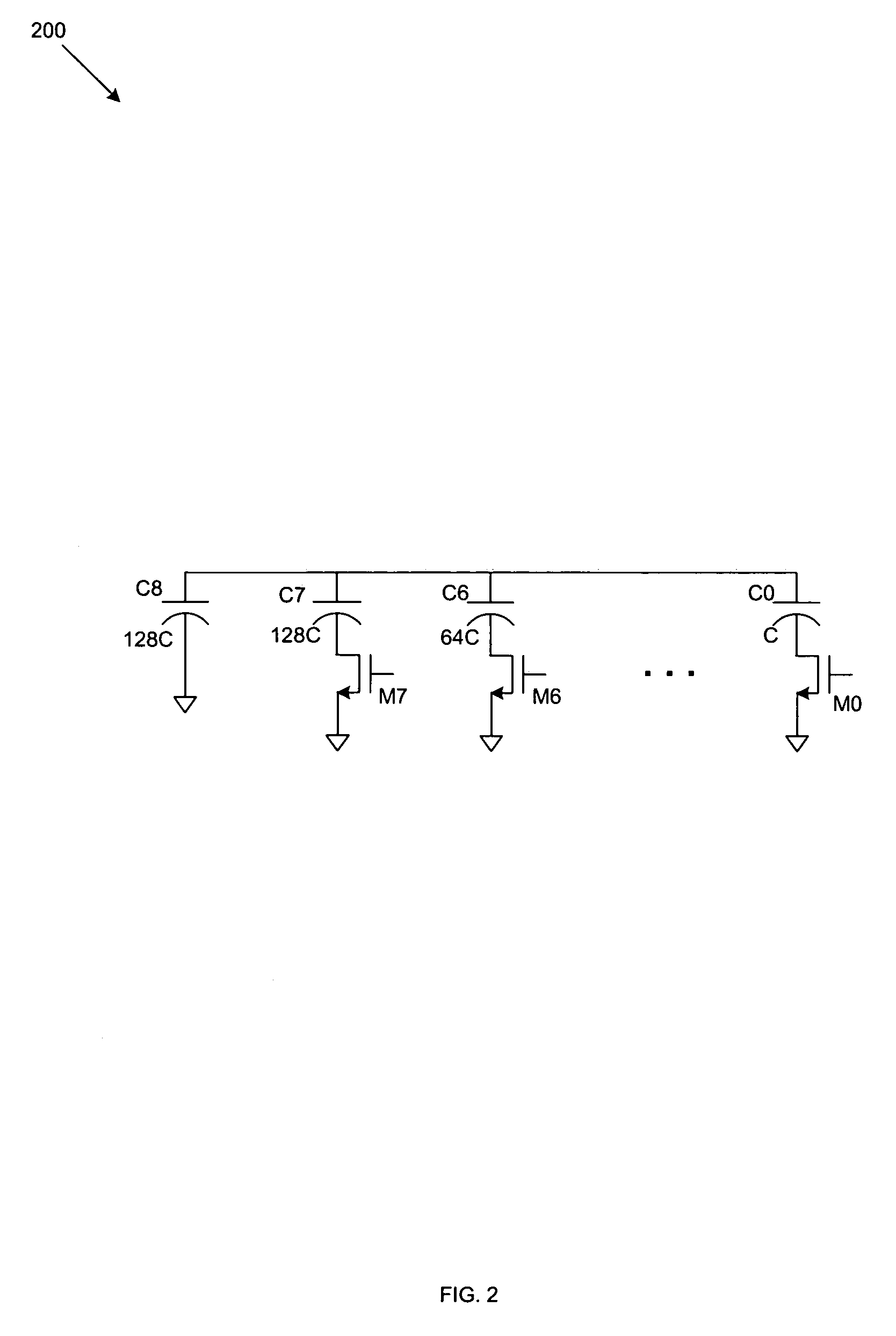 Method and system for a differential switched capacitor array for a voltage controlled oscillator (VCO) or a local oscillator (LO) buffer