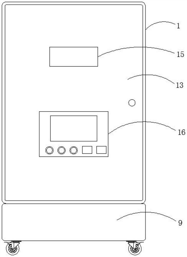 Blood sampling and storing equipment for hematology department