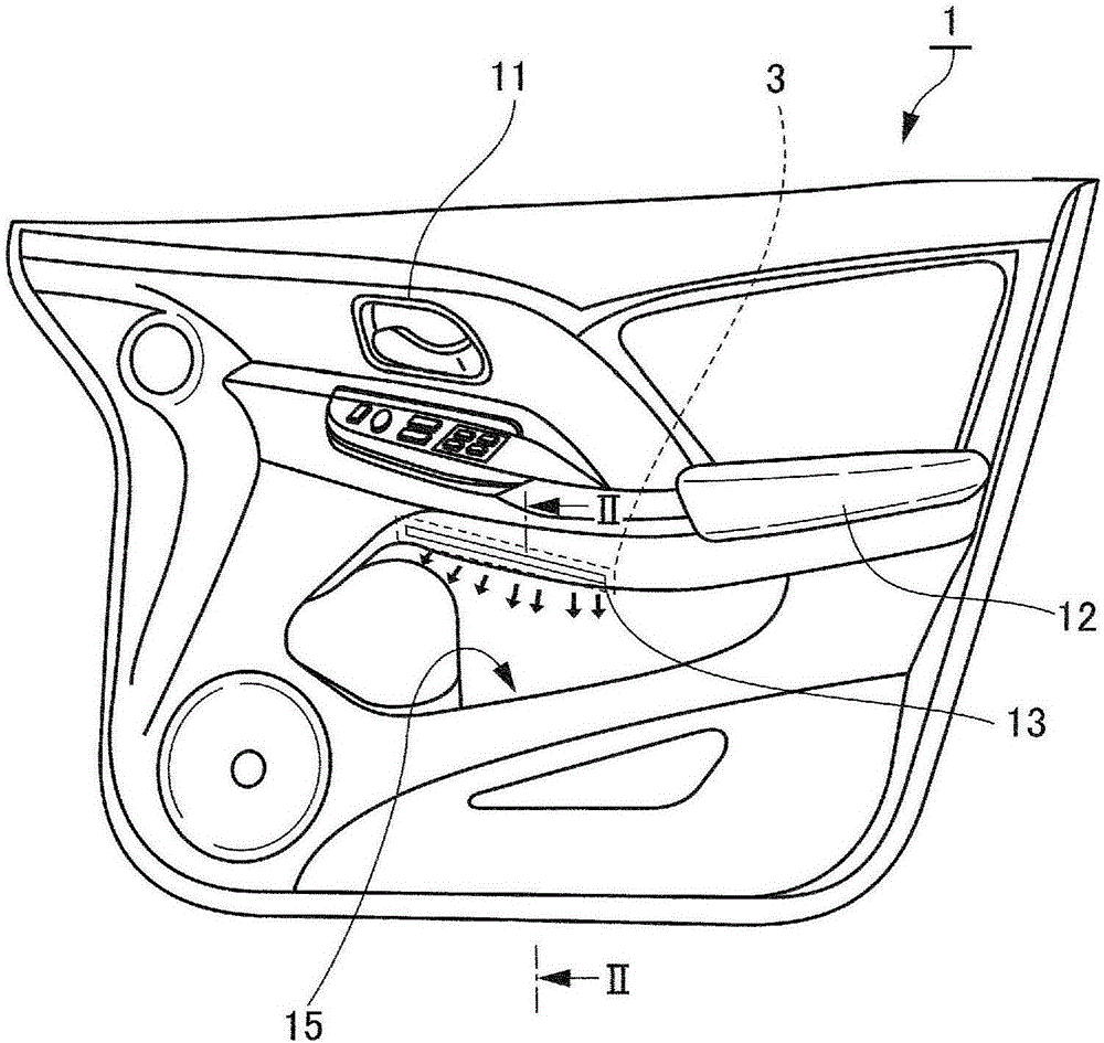 Passenger compartment illumination device