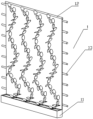 A kind of building body additional environmental protection wall