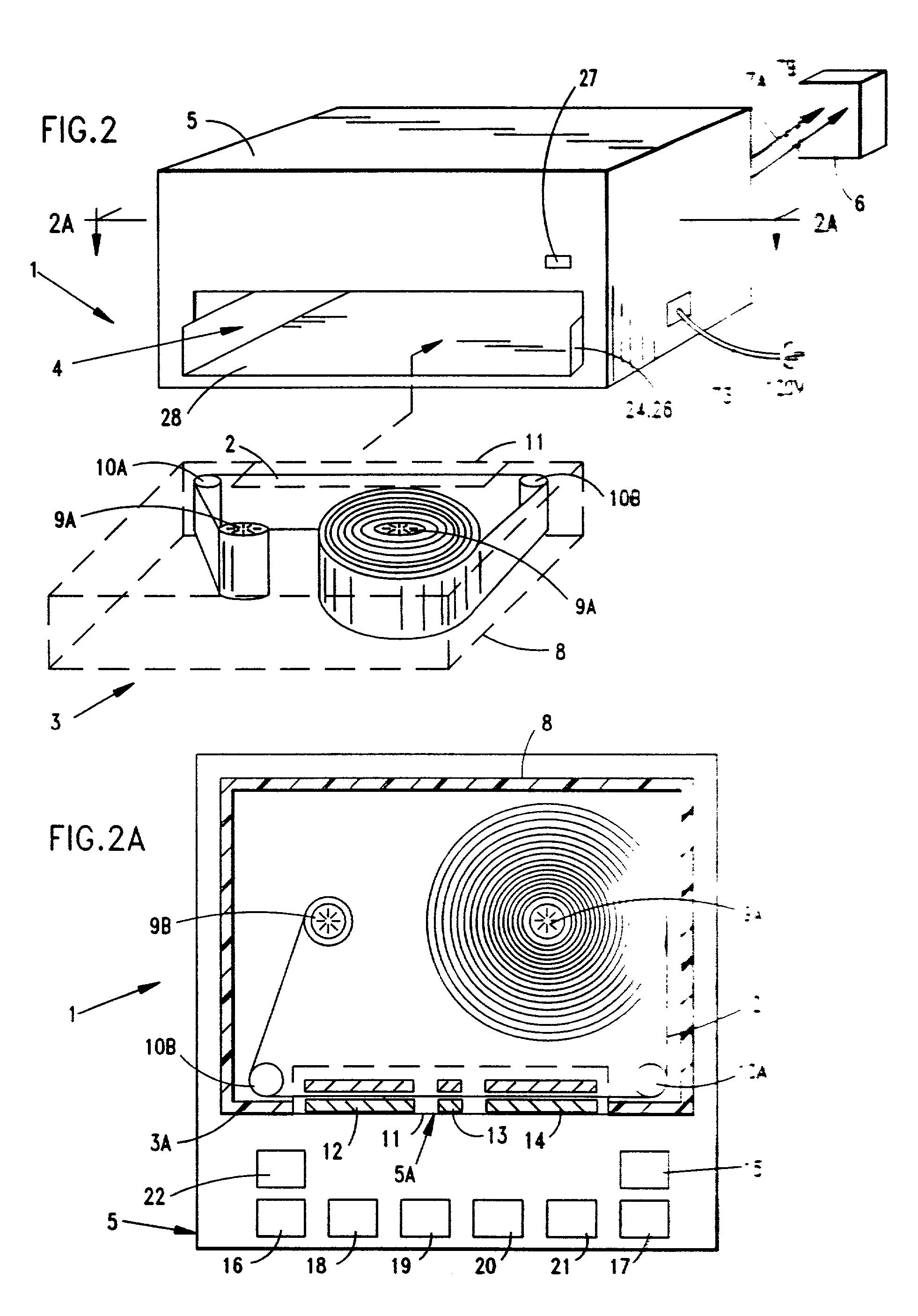 Metal-air fuel cell battery system employing metal-fuel cards