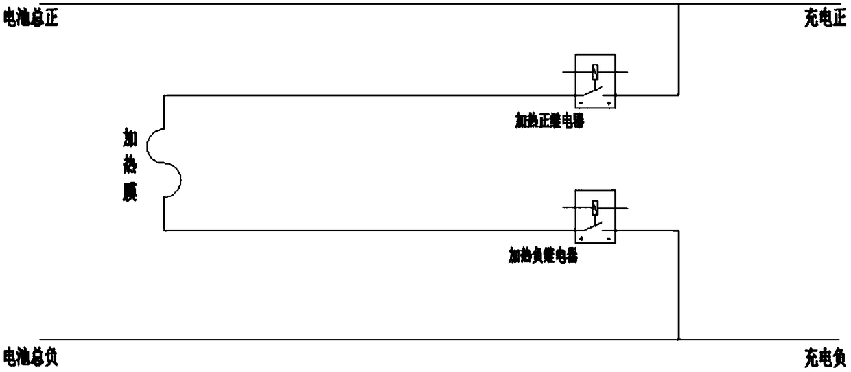 Method and device for prolonging service life of heating relay