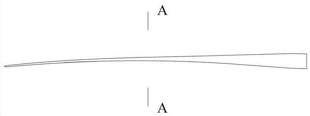 Main bearing beam for large wind power blade, mixed spar composite material wind power blade and preparing method of mixed spar composite material wind power blade