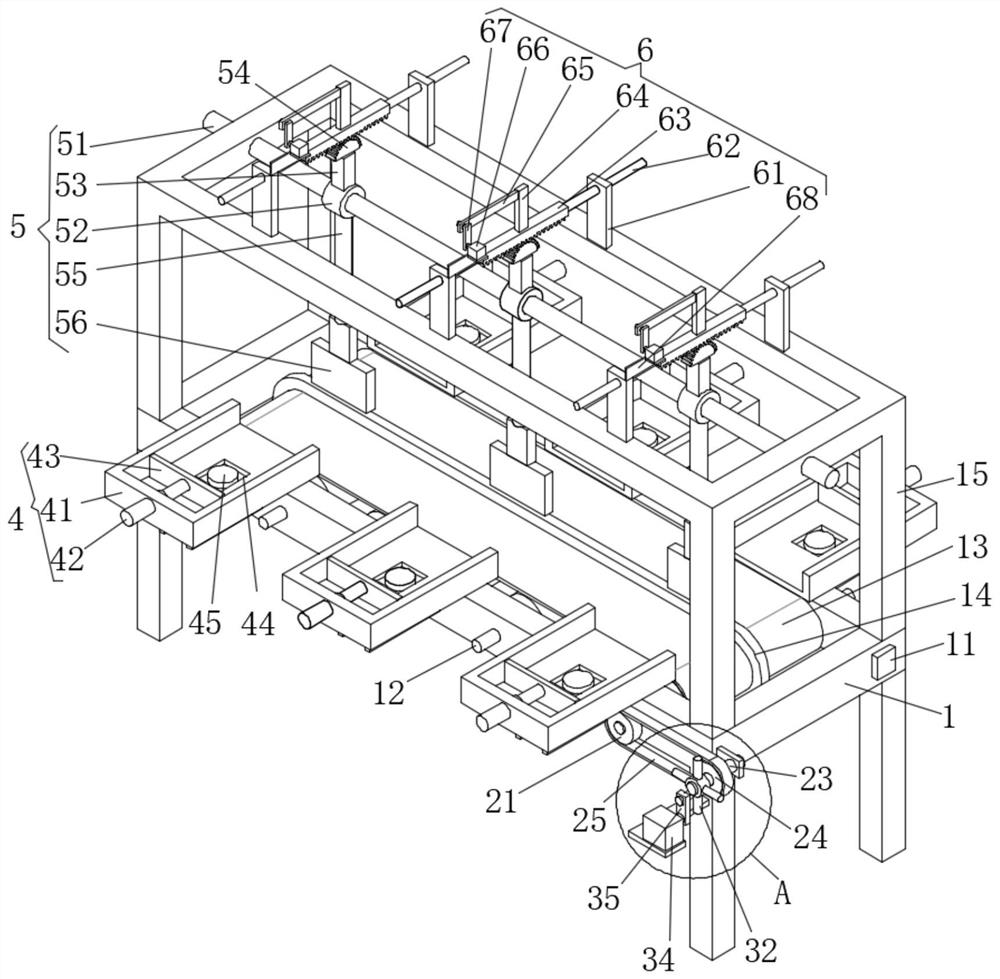 Multifunctional mechanical-electrical integration conveying device