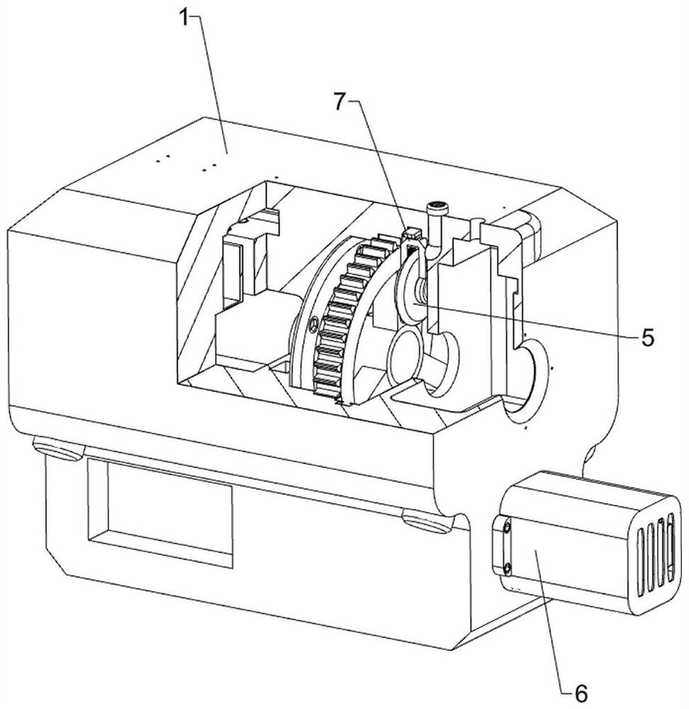 Insulating skin fixed-length removing machine for wire processing