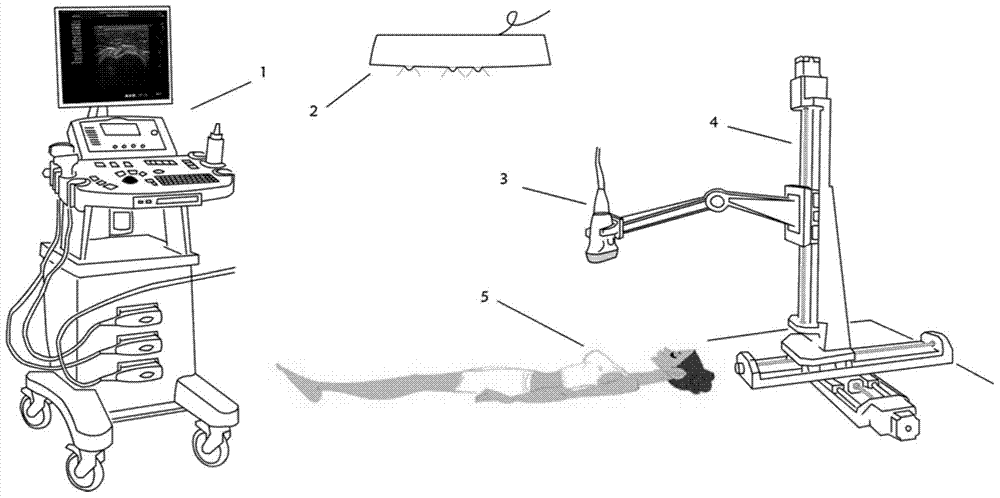 Ultrasonic probe intelligent continuous scanner and scanning method thereof