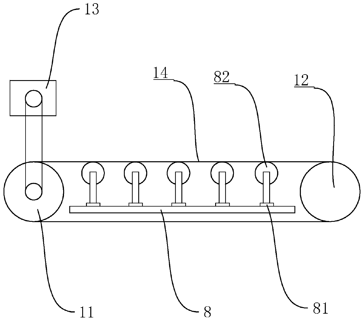 Waste asphalt pavement material separation and regeneration treatment system and processing technology thereof