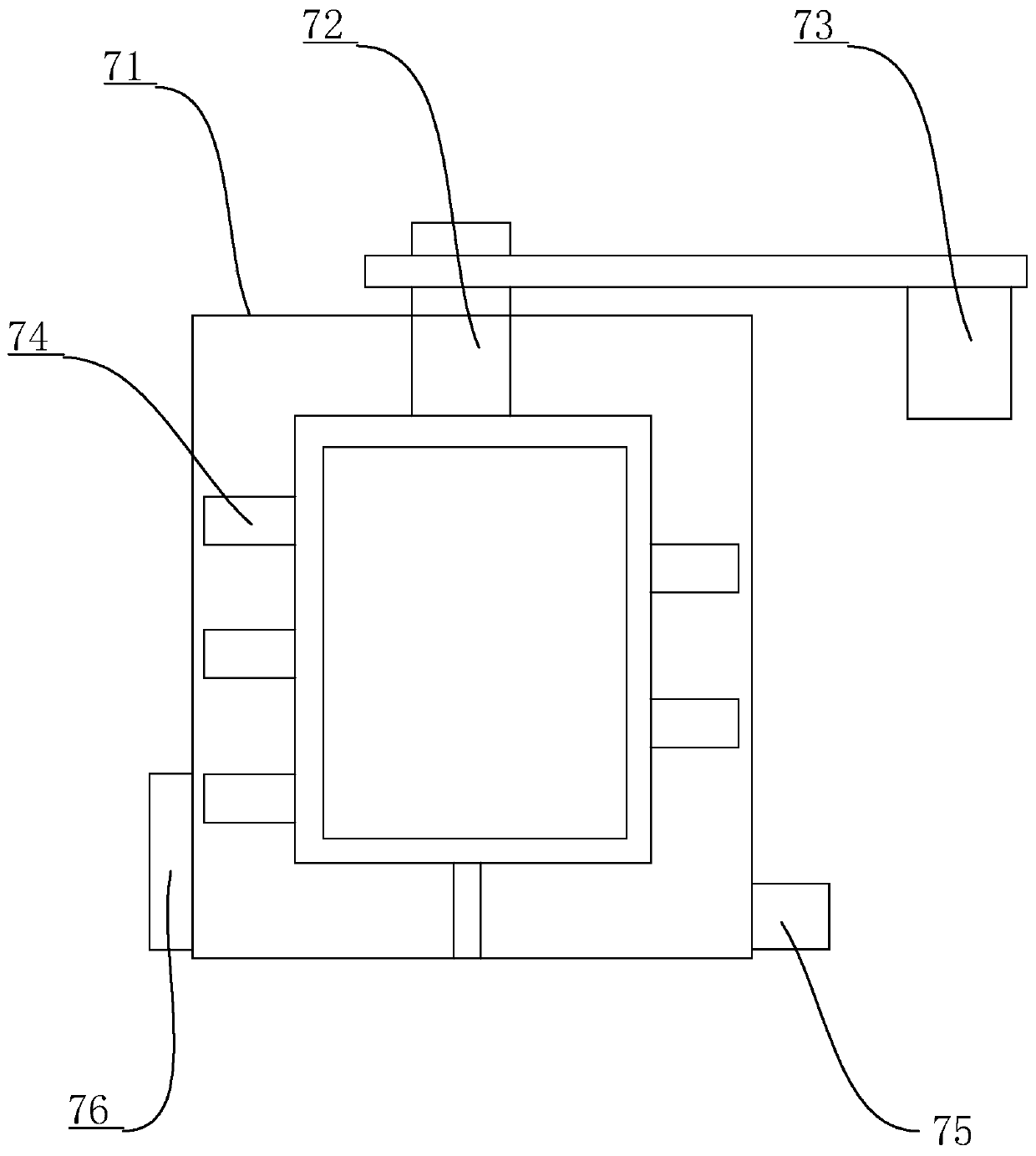 Waste asphalt pavement material separation and regeneration treatment system and processing technology thereof