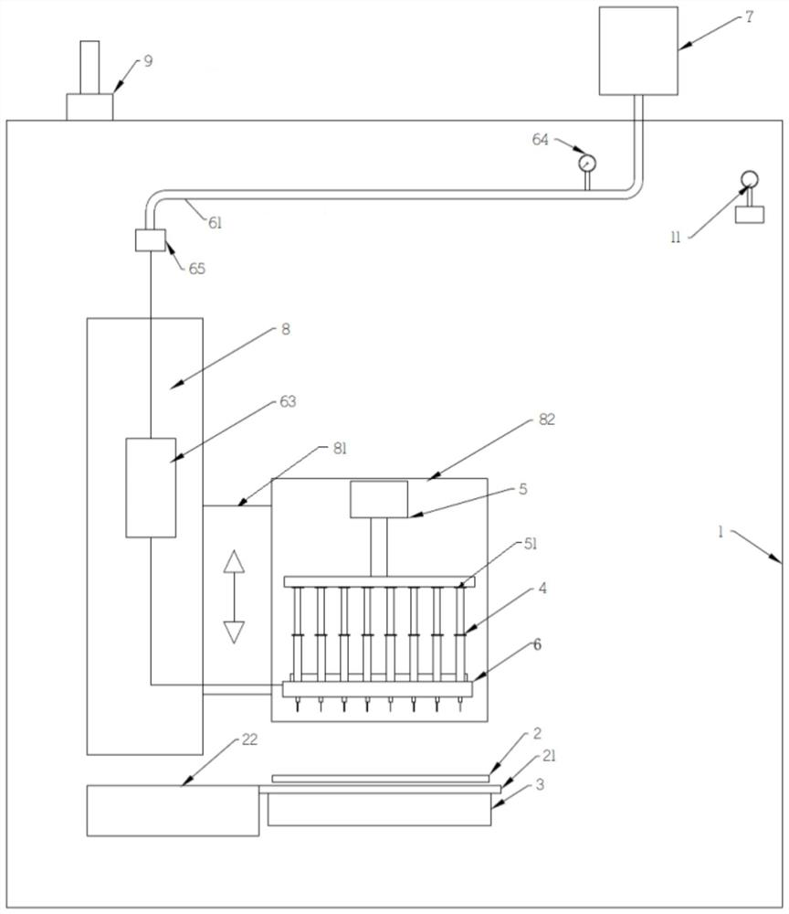 Preparation equipment and preparation process for electrostatic spinning